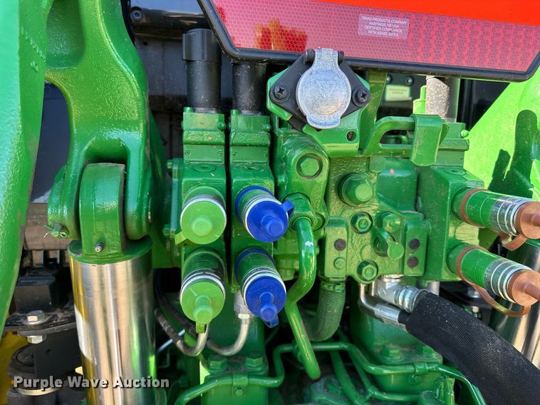 image for item OK9120 2021 John Deere 6155M MFWD tractor