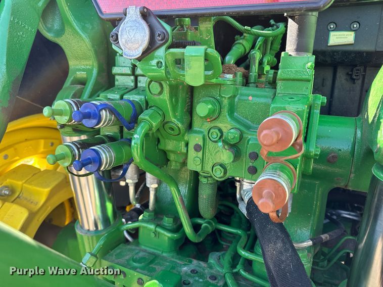 image for item OK9120 2021 John Deere 6155M MFWD tractor