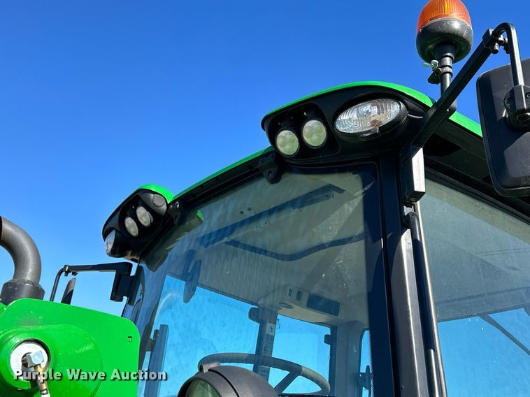 image for item OK9120 2021 John Deere 6155M MFWD tractor