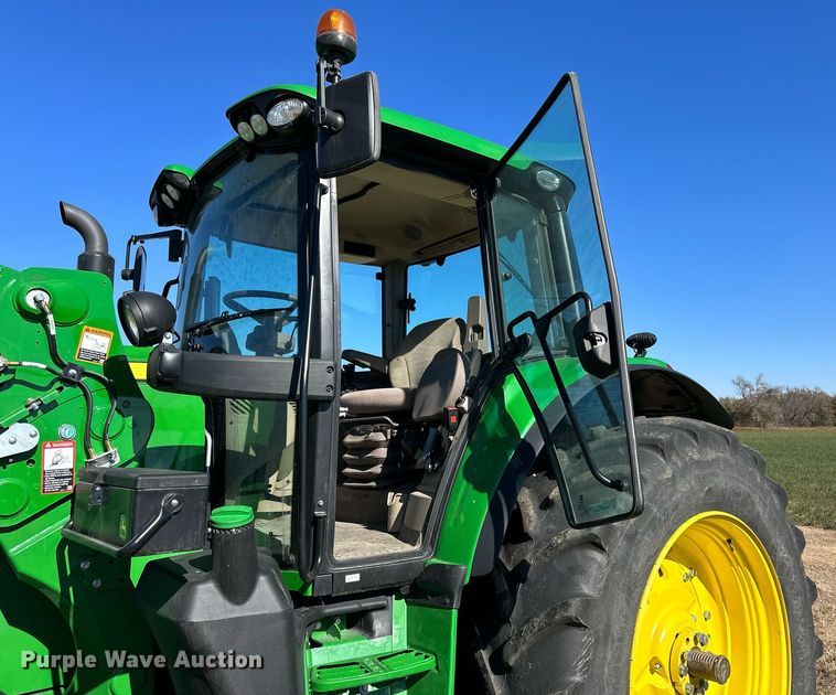 image for item OK9120 2021 John Deere 6155M MFWD tractor