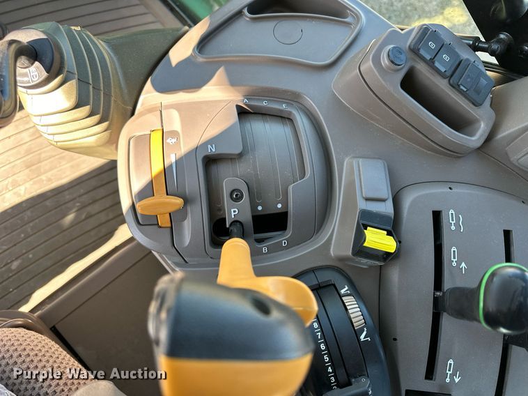 image for item OK9120 2021 John Deere 6155M MFWD tractor