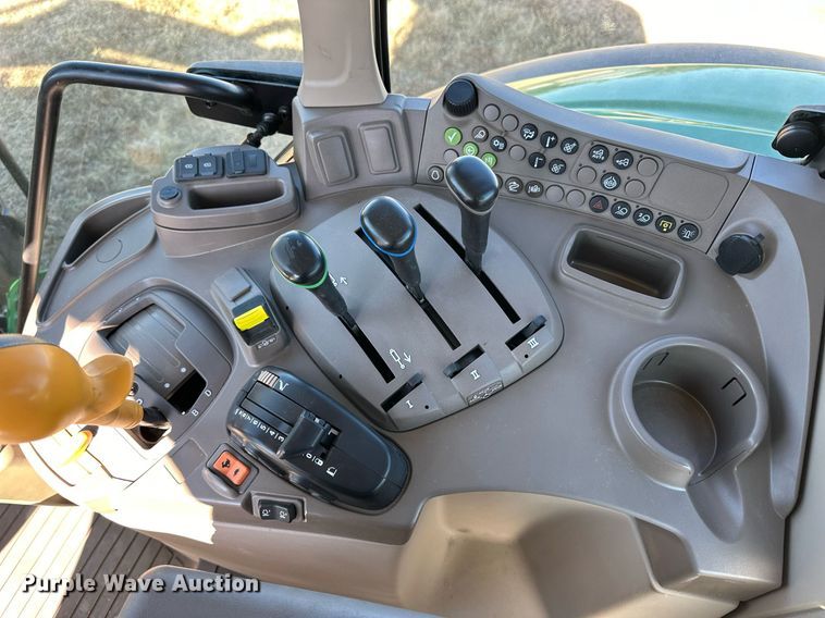 image for item OK9120 2021 John Deere 6155M MFWD tractor