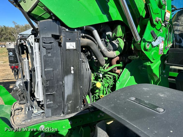 image for item OK9120 2021 John Deere 6155M MFWD tractor