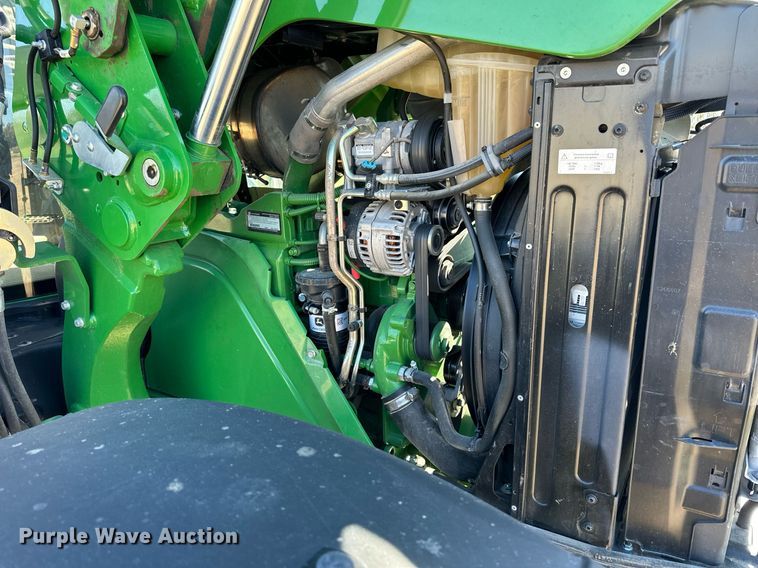 image for item OK9120 2021 John Deere 6155M MFWD tractor