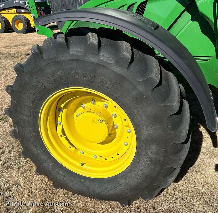 image for item OK9120 2021 John Deere 6155M MFWD tractor
