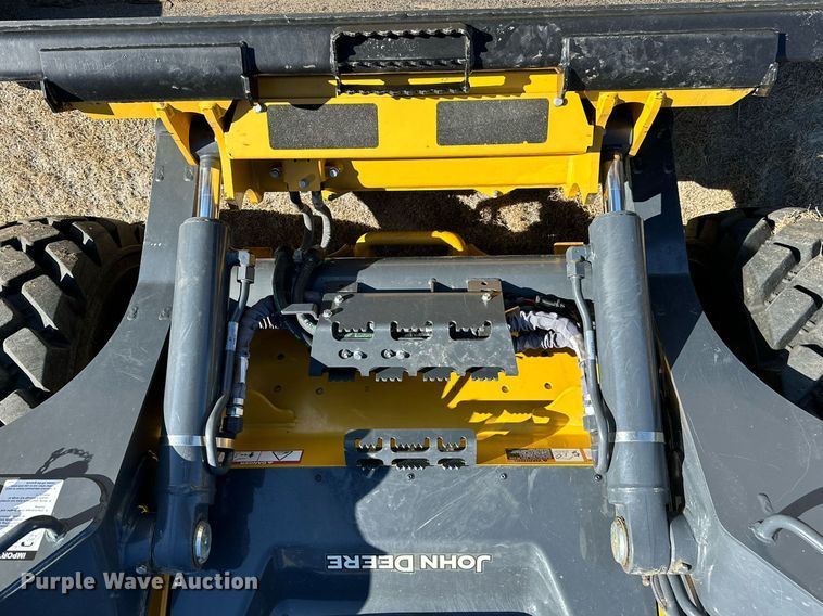 image for item OK9121 2021 John Deere 330G skid steer loader