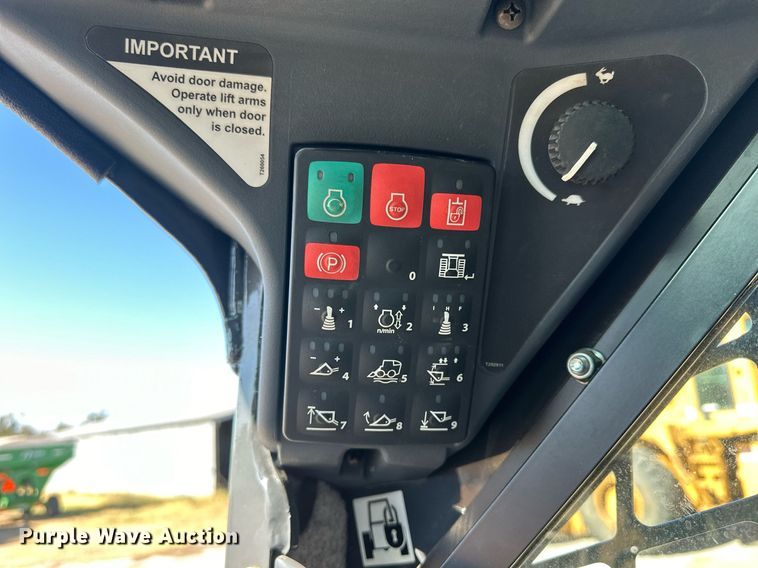 image for item OK9121 2021 John Deere 330G skid steer loader