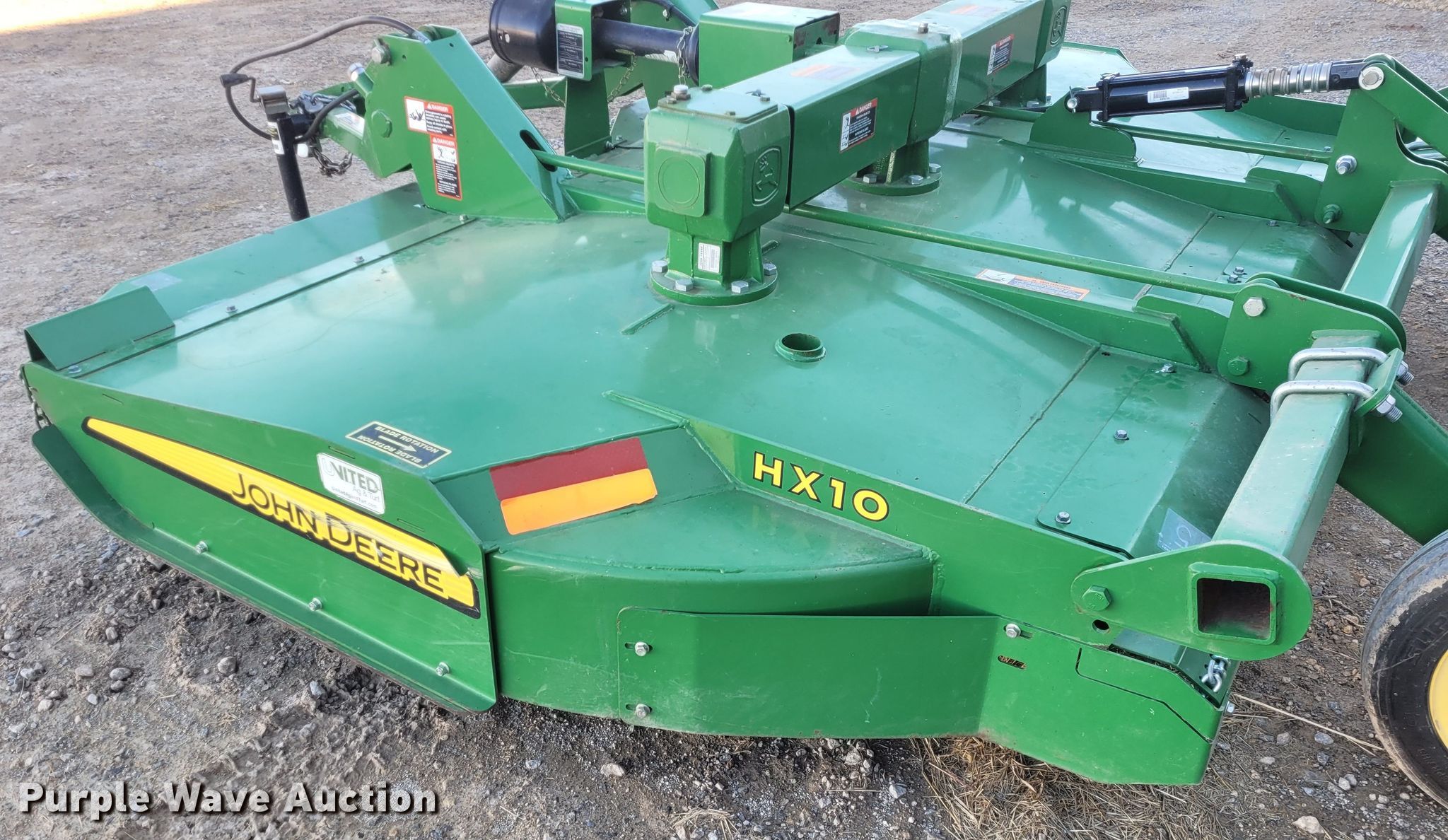 John Deere HX10 rotary mower in Ponca City , OK Item EB9816 for sale