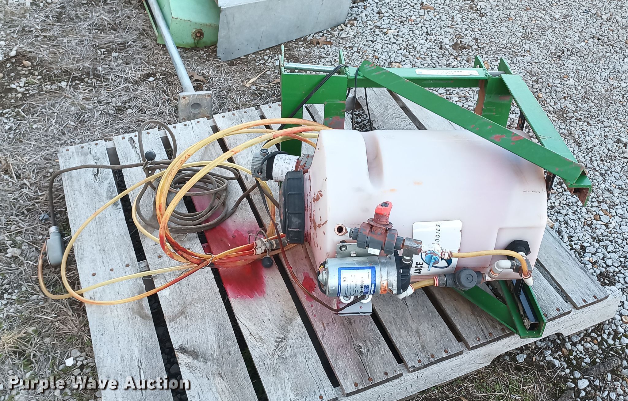 Inoculant applicator in Golden City, MO Item KG9557 for sale Purple