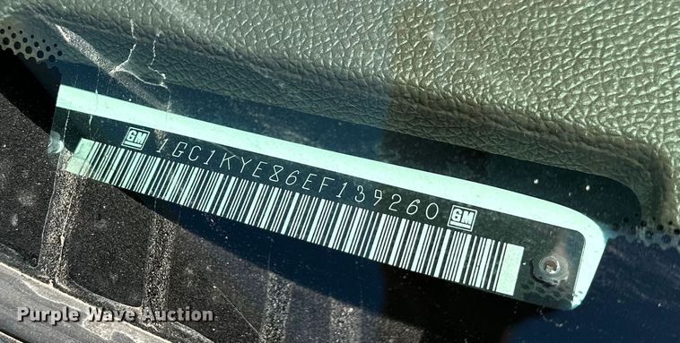 image for item DJ6185 2014 Chevrolet Silverado 2500 HD  Crew Cab pickup truck