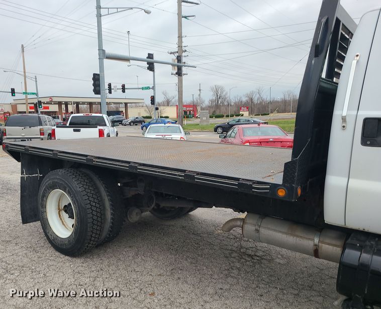 image for item DK4170 2000 Ford F750  flatbed truck
