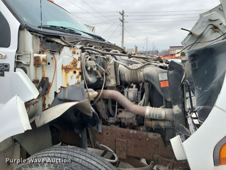 image for item DK4170 2000 Ford F750  flatbed truck