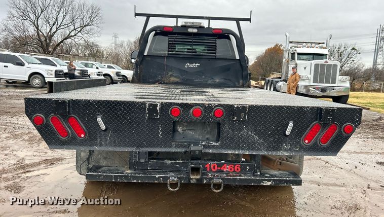 image for item DN0492 2019 Ford F550 XL  SuperCab flatbed truck