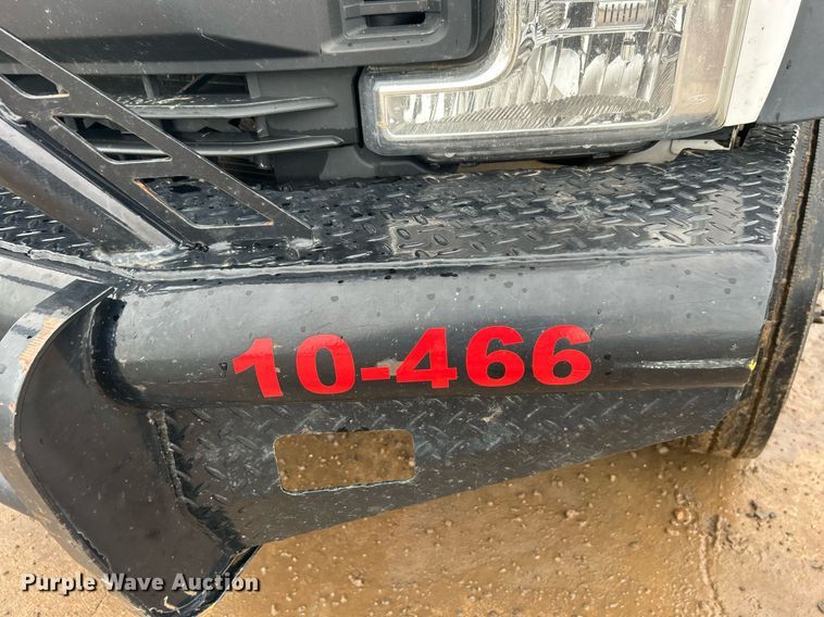 image for item DN0492 2019 Ford F550 XL  SuperCab flatbed truck