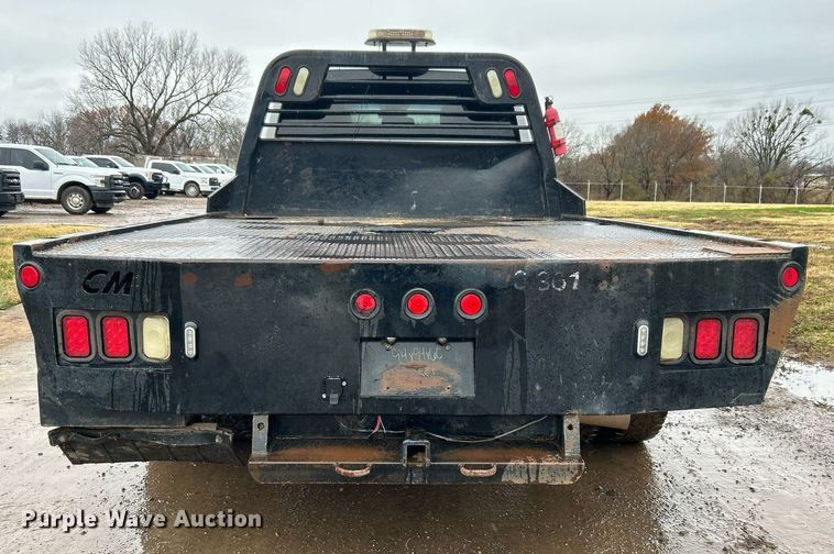 image for item DN0499 2014 Dodge Ram 3500HD  Crew Cab flatbed pickup truck