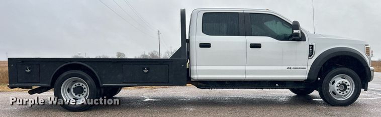image for item DN0566 2018 Ford F450 Super Duty  Crew Cab flatbed truck