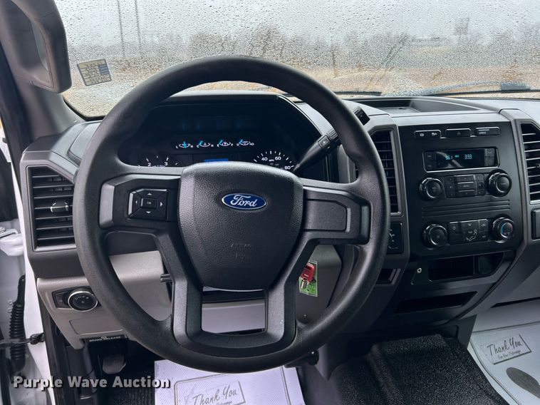 image for item DN0567 2019 Ford F550  Crew Cab flatbed truck