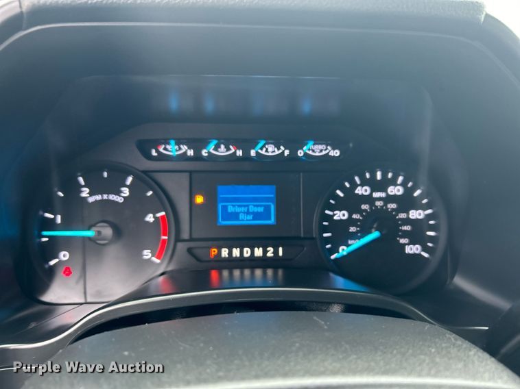 image for item DN0567 2019 Ford F550  Crew Cab flatbed truck