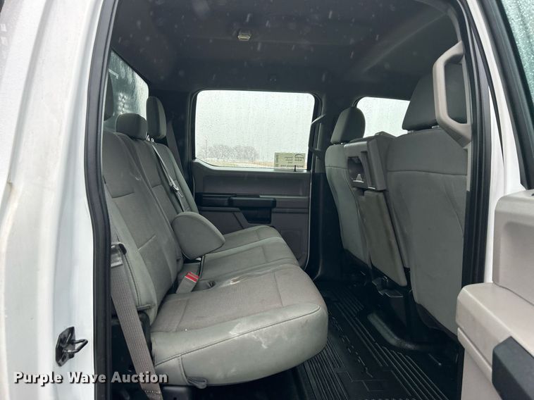 image for item DN0567 2019 Ford F550  Crew Cab flatbed truck