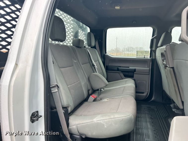 image for item DN0567 2019 Ford F550  Crew Cab flatbed truck