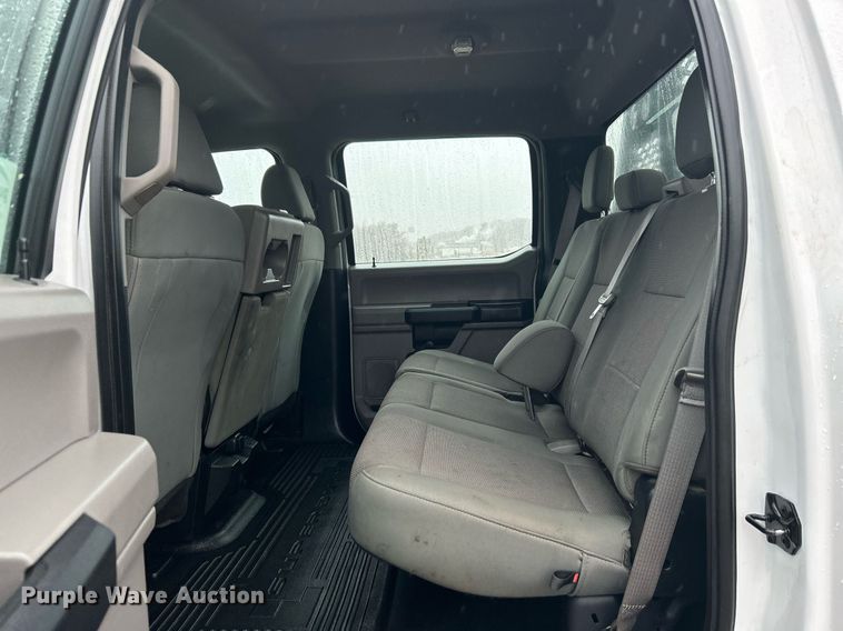 image for item DN0567 2019 Ford F550  Crew Cab flatbed truck