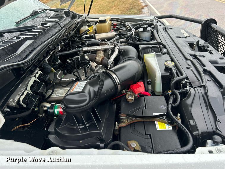 image for item DN0567 2019 Ford F550  Crew Cab flatbed truck