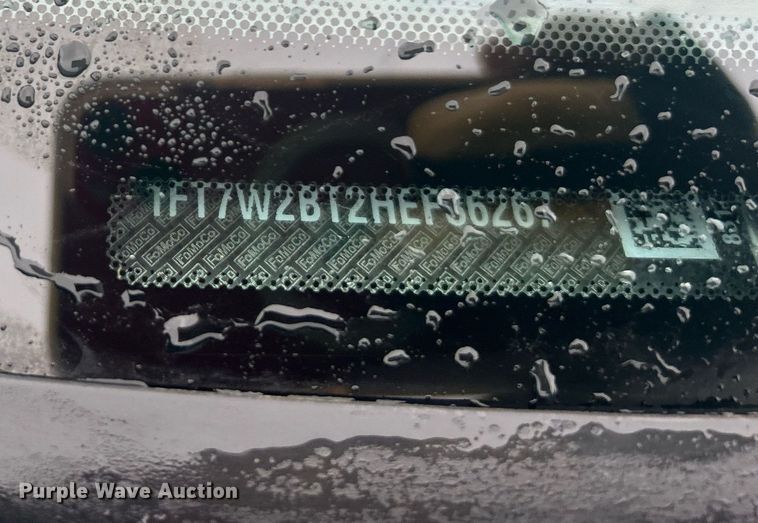 image for item DN0569 2017 Ford F250 Super Duty  Crew Cab pickup truck