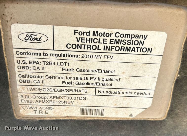 image for item DN0572 2010 Ford Escape  SUV