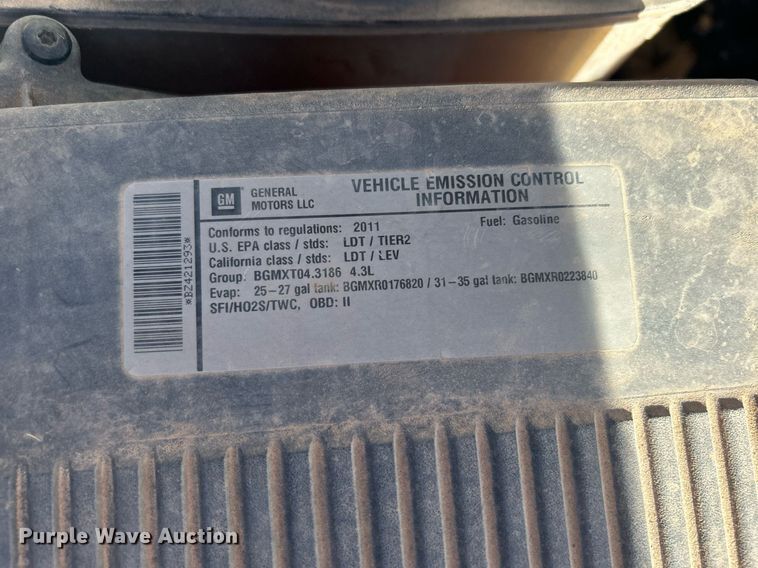 image for item DN0575 2011 GMC Sierra 1500  pickup truck