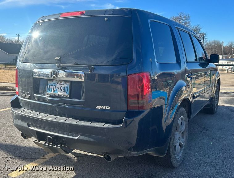 image for item DN0578 2012 Honda Pilot  SUV