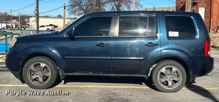 image for item DN0578 2012 Honda Pilot  SUV