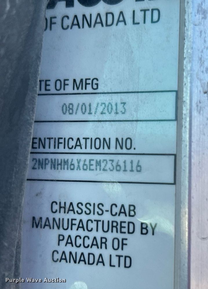 image for item DN0607 2014 Peterbilt 330  dump flatbed truck