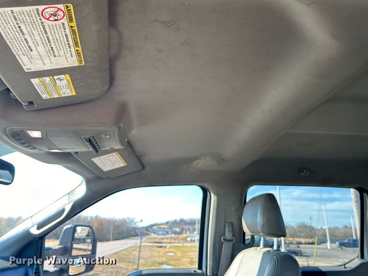 image for item DN0630 2019 Ford F550  Crew Cab flatbed truck