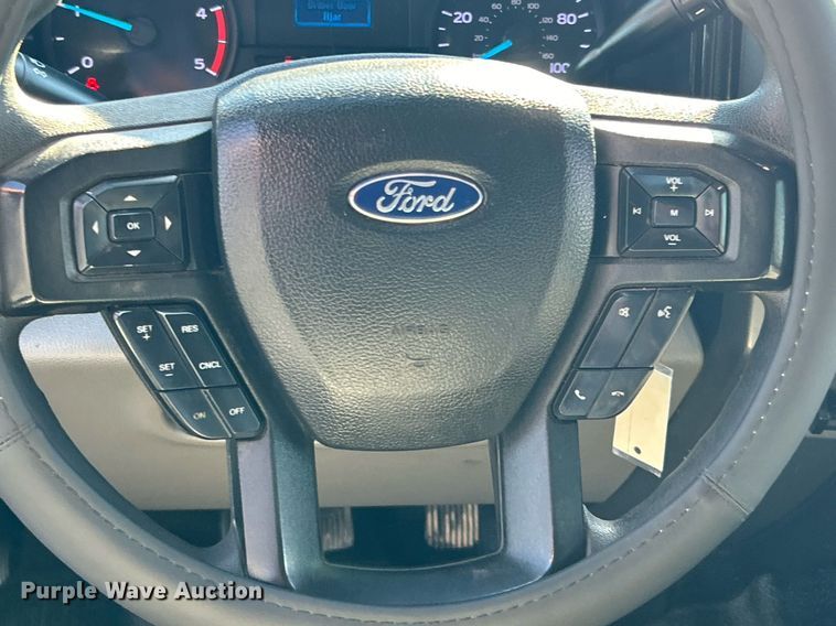 image for item DN0630 2019 Ford F550  Crew Cab flatbed truck