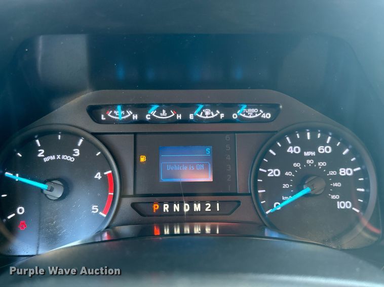 image for item DN0630 2019 Ford F550  Crew Cab flatbed truck