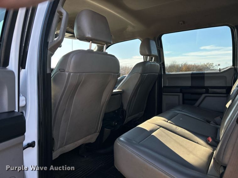 image for item DN0630 2019 Ford F550  Crew Cab flatbed truck