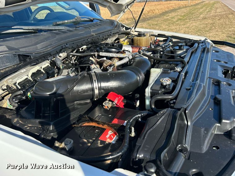 image for item DN0630 2019 Ford F550  Crew Cab flatbed truck