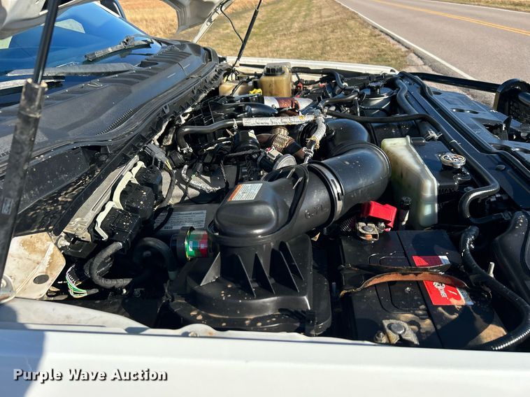 image for item DN0630 2019 Ford F550  Crew Cab flatbed truck