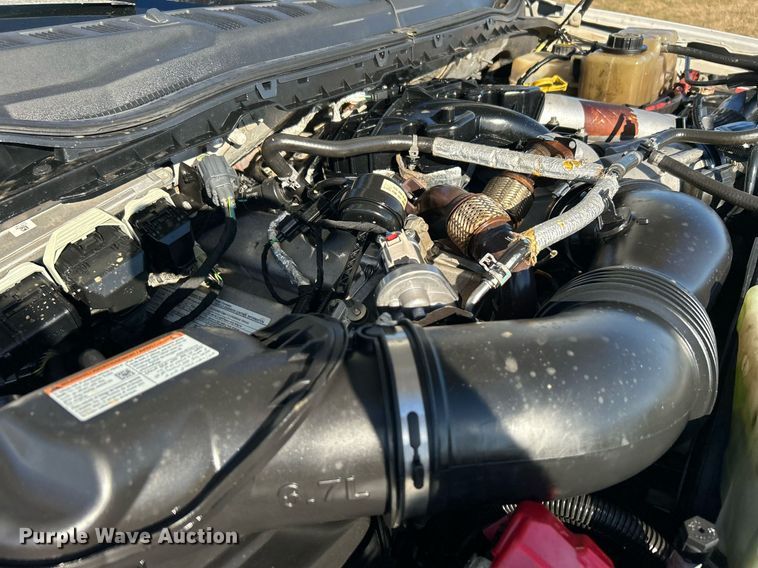 image for item DN0630 2019 Ford F550  Crew Cab flatbed truck