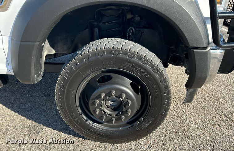 image for item DN0630 2019 Ford F550  Crew Cab flatbed truck