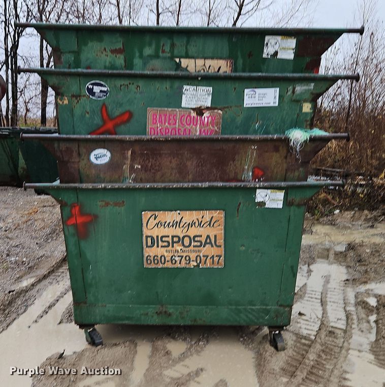 image for item DN7132 (12) dumpsters