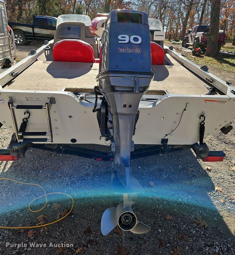 image for item DN7145 2003 Lowe 180W  boat