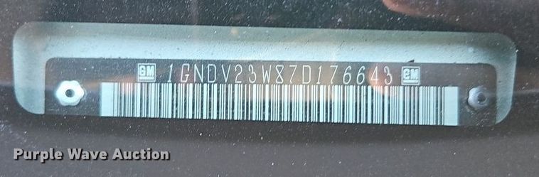 image for item DN7147 2007 Chevrolet Uplander LS  van