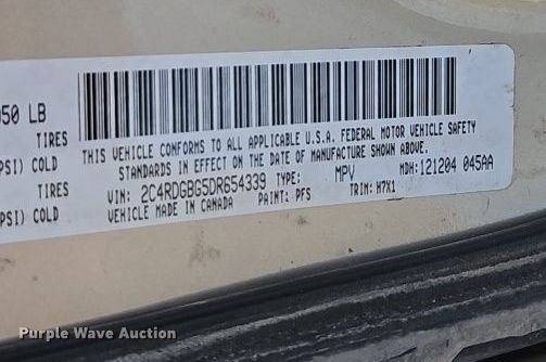 image for item DN7148 2013 Dodge Grand Caravan  van