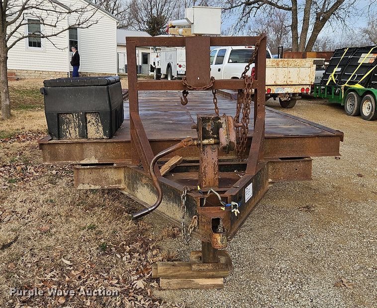 image for item DN7161 2002  shop built equipment trailer