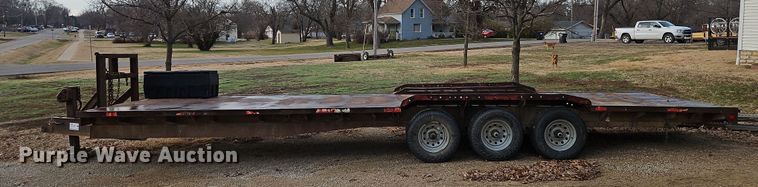 image for item DN7161 2002  shop built equipment trailer