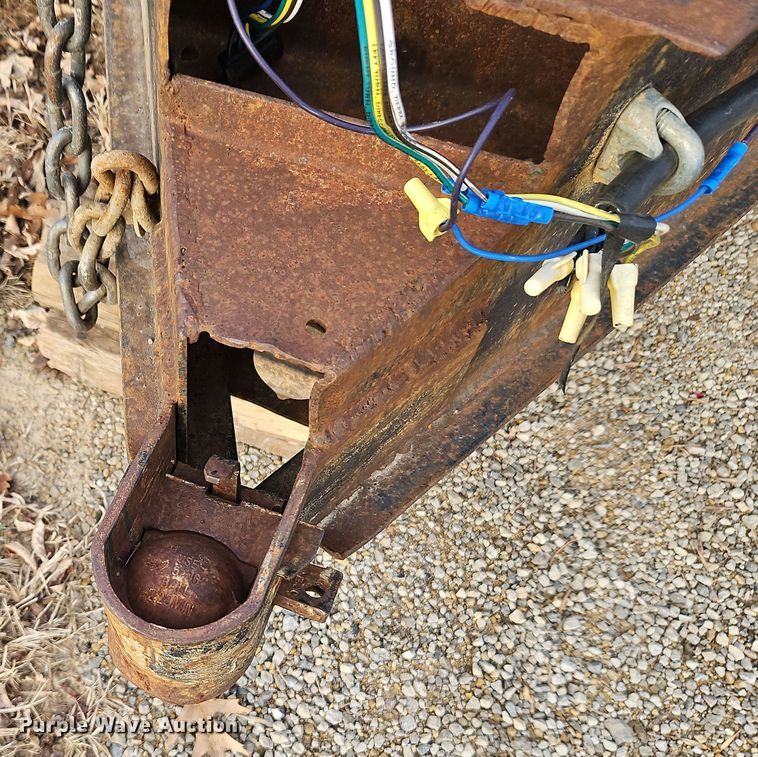 image for item DN7161 2002  shop built equipment trailer