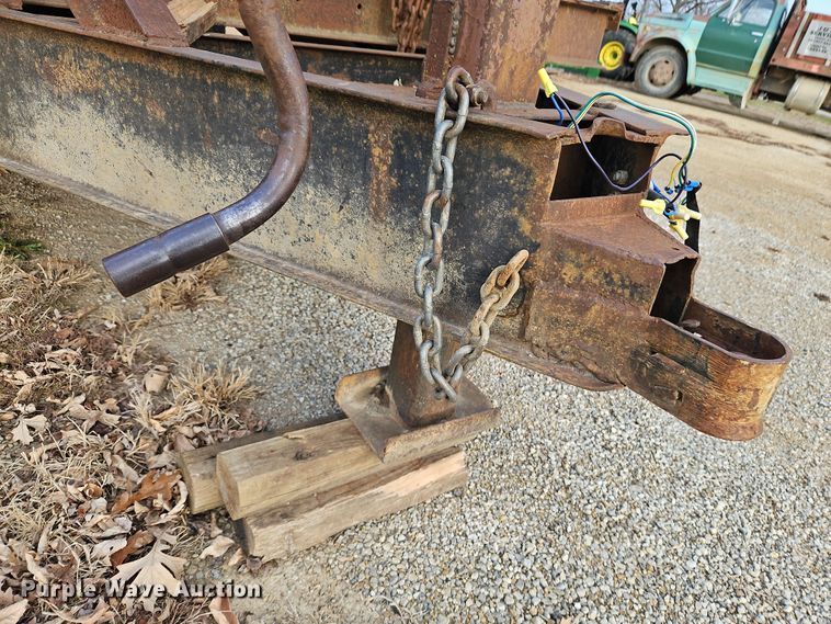 image for item DN7161 2002  shop built equipment trailer