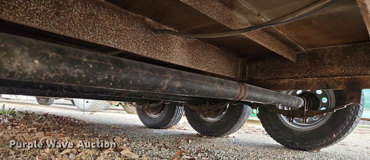 image for item DN7161 2002  shop built equipment trailer