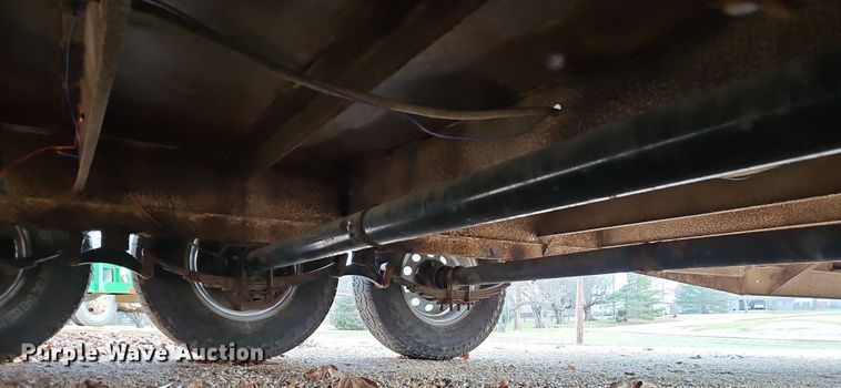 image for item DN7161 2002  shop built equipment trailer